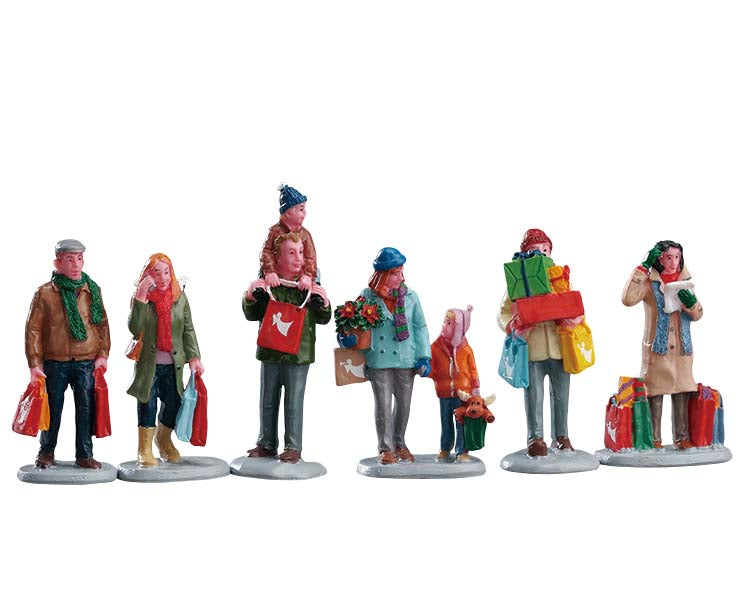 Holiday Shoppers (cod. 92683) - Personaggi Lemax