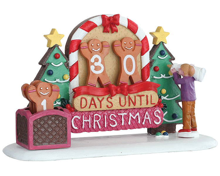 Gingerbread Countdown 93441 - Christmas Countdown Lemax