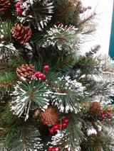 Ipswich Innevato - Piccolo albero di natale con luci