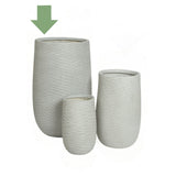 Cody Conico in Fiberclay Bianco - Vaso moderno di design