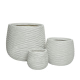 Vasi Cody colore bianco vaso moderno d'arredamento