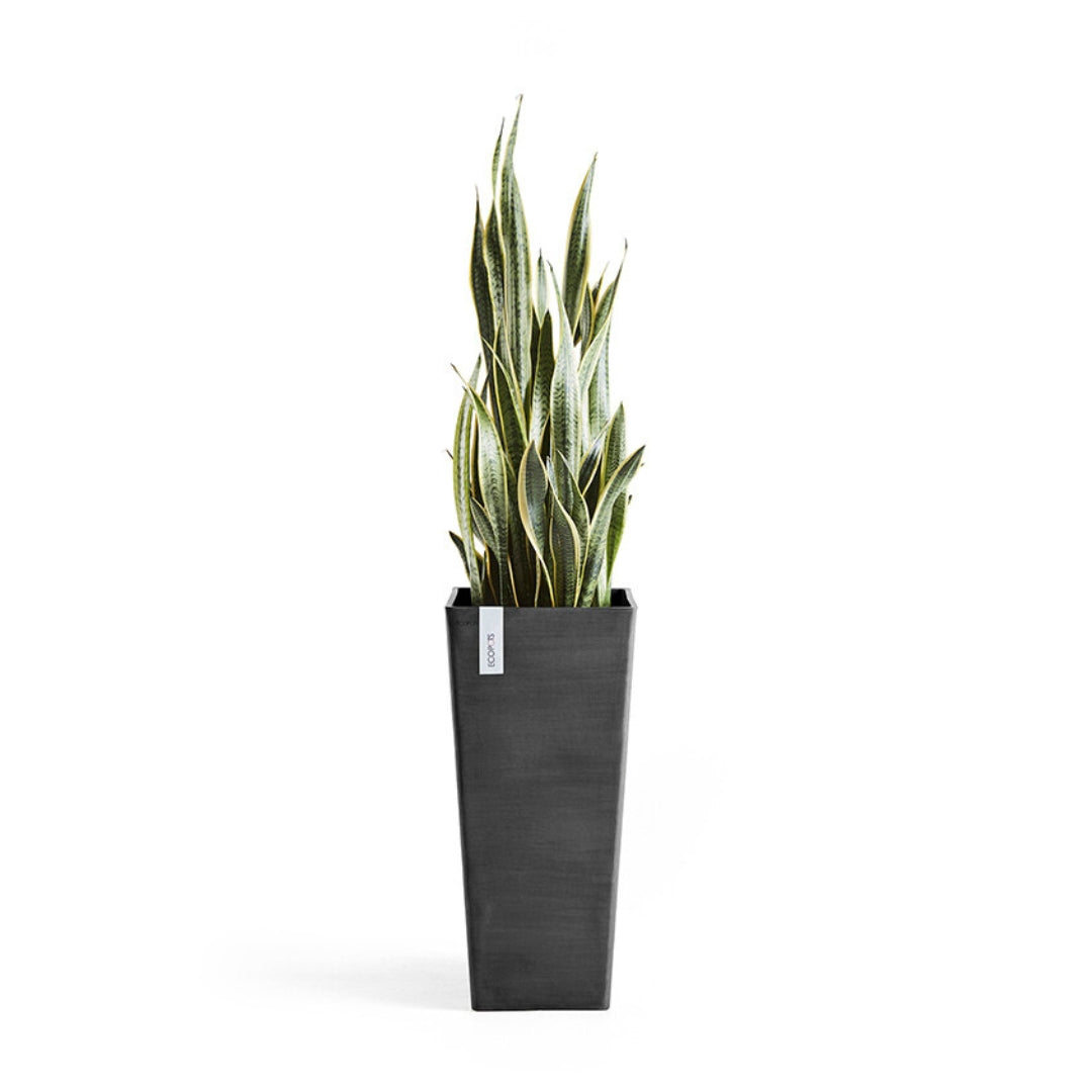 Ecopots Rotterdam High 70 cm - Vaso alto in plastica