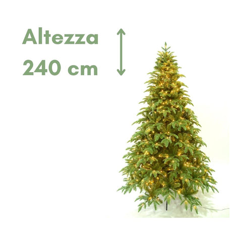 Houston a Led - Albero di natale con luci led incorporate