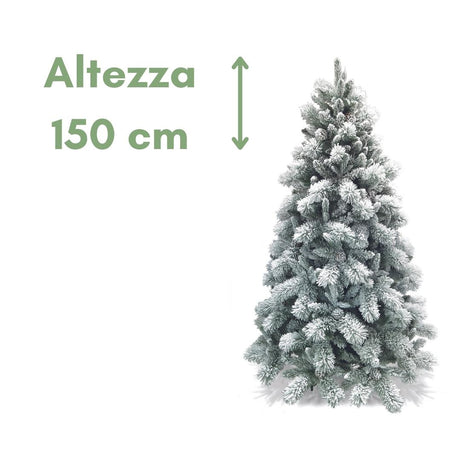 Melbourne - Albero di Natale innevato con pigne