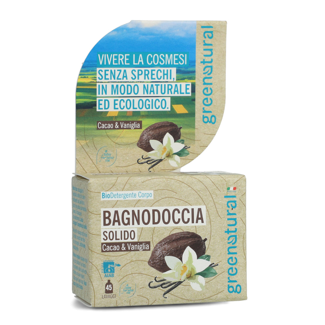 Bagnodoccia Bio Cacao Vaniglia - Bagnodoccia solido
