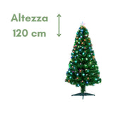 Prestwick - Albero di natale piccolo a fibre ottiche