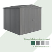 Europa casetta da giardino in acciaio Biohort | Bia Home & Garden | BiaStore