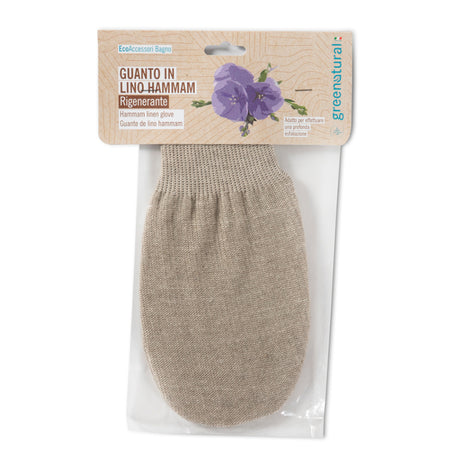 Guanto in Lino Hammam - Guanto scrub