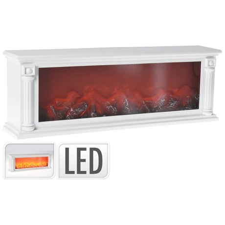 Piccolo Camino a Led - Soprammobile natalizio