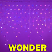Ice Light Wonder 175 Led - Luci di Natale a cascata da esterno
