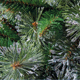 Abete Artificiale Glitterato PVC modello CRYSTAL Alberi Innevati Garden Team