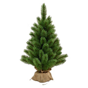 Abete da tavolo artificiale PVC modello MINI EVERGREEN Alberi di natale da tavolo Garden Team