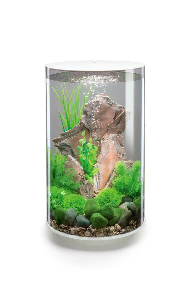 ACQUARIO A LED MCR BIORB TUBE 30 LITRI BIANCO Acquario Oase