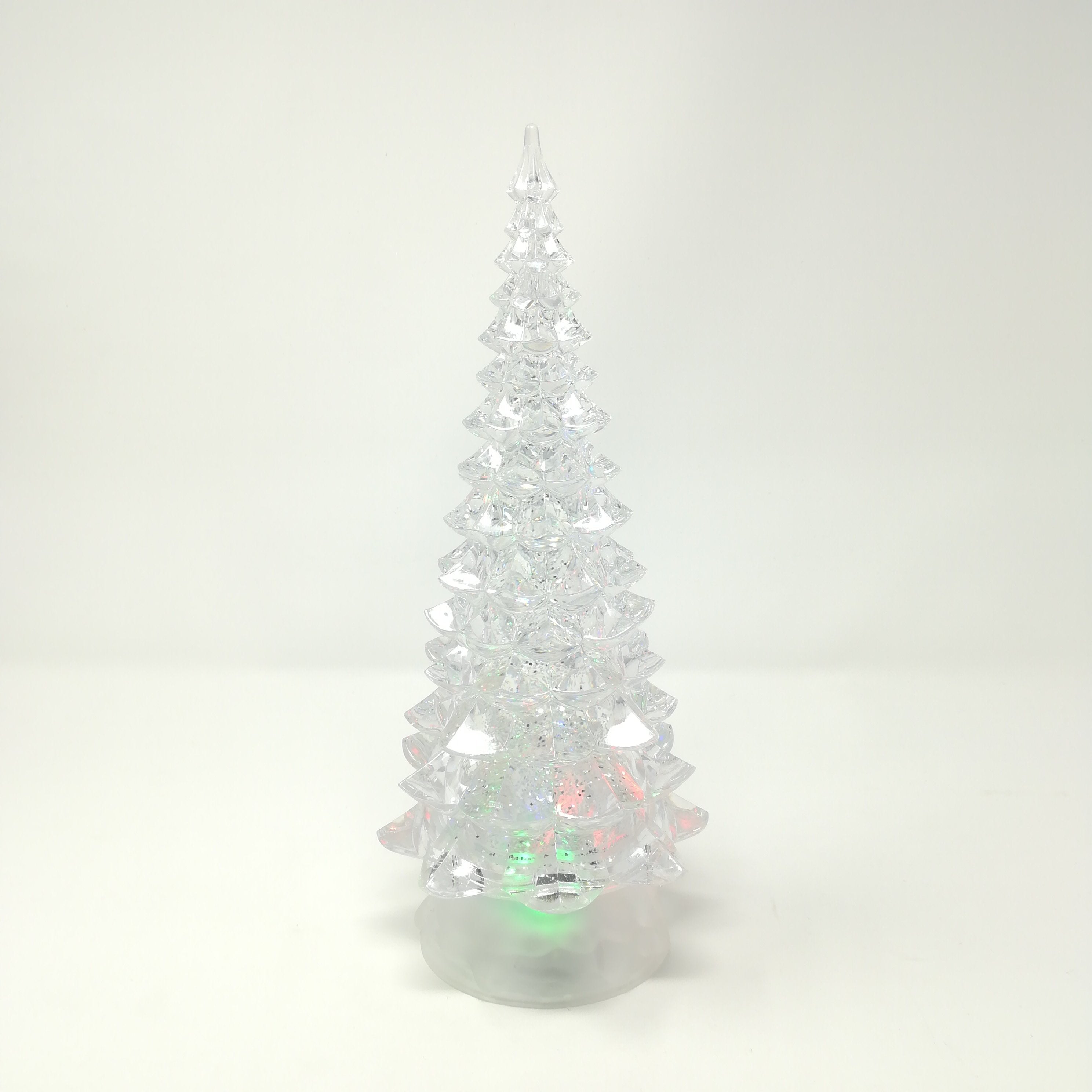 Albero con Glitter in movimento e LED color changing Decorazioni Luminose Garden Team