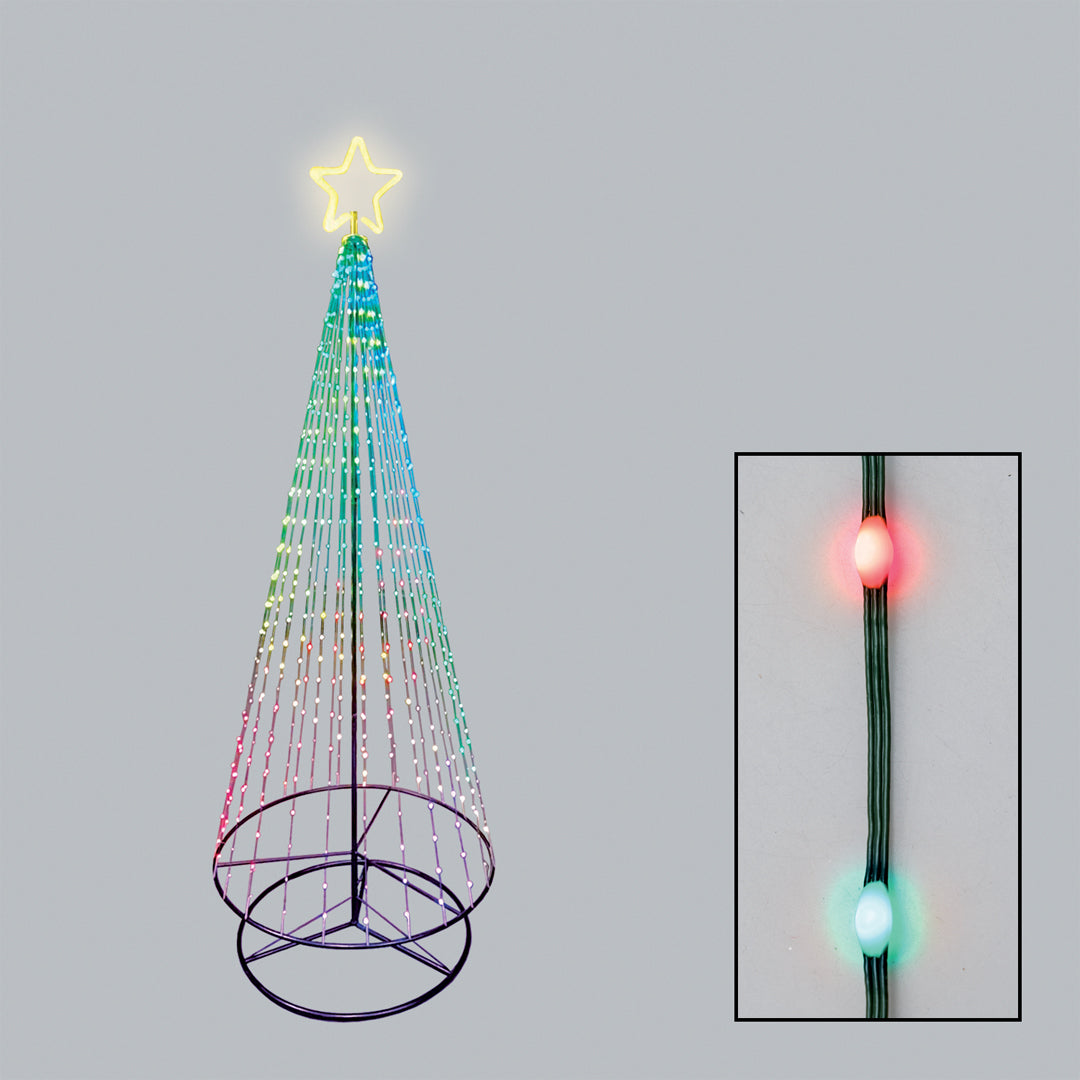 Albero di Luci Conico - Albero di Natale alternativo
