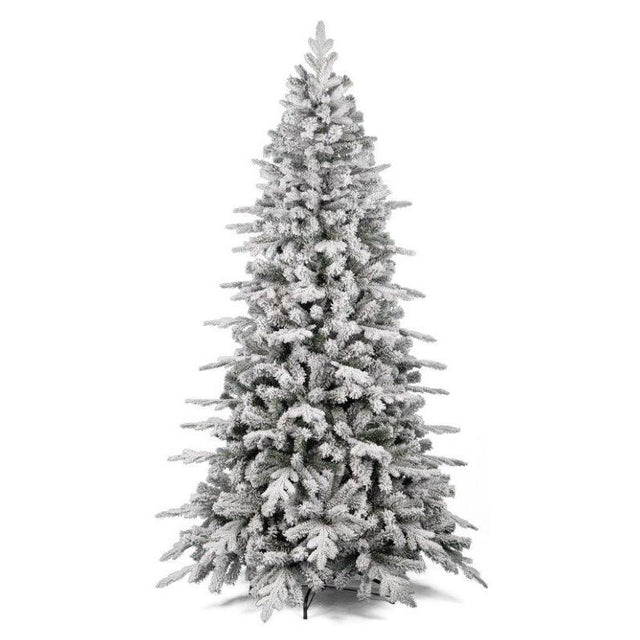 Albero di Natale Artificiale in PVC/PE Innevato modello POLAR Alberi Innevati Garden Team