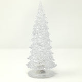 Albero In Acrilico con LED Cambia Colore 18 CM Decorazioni Luminose Garden Team