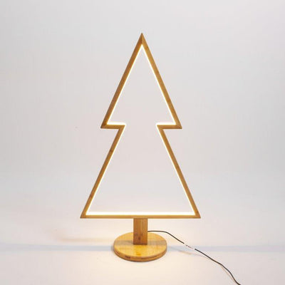 Albero Legno con Strip LED Decorazioni Luminose LOTTI