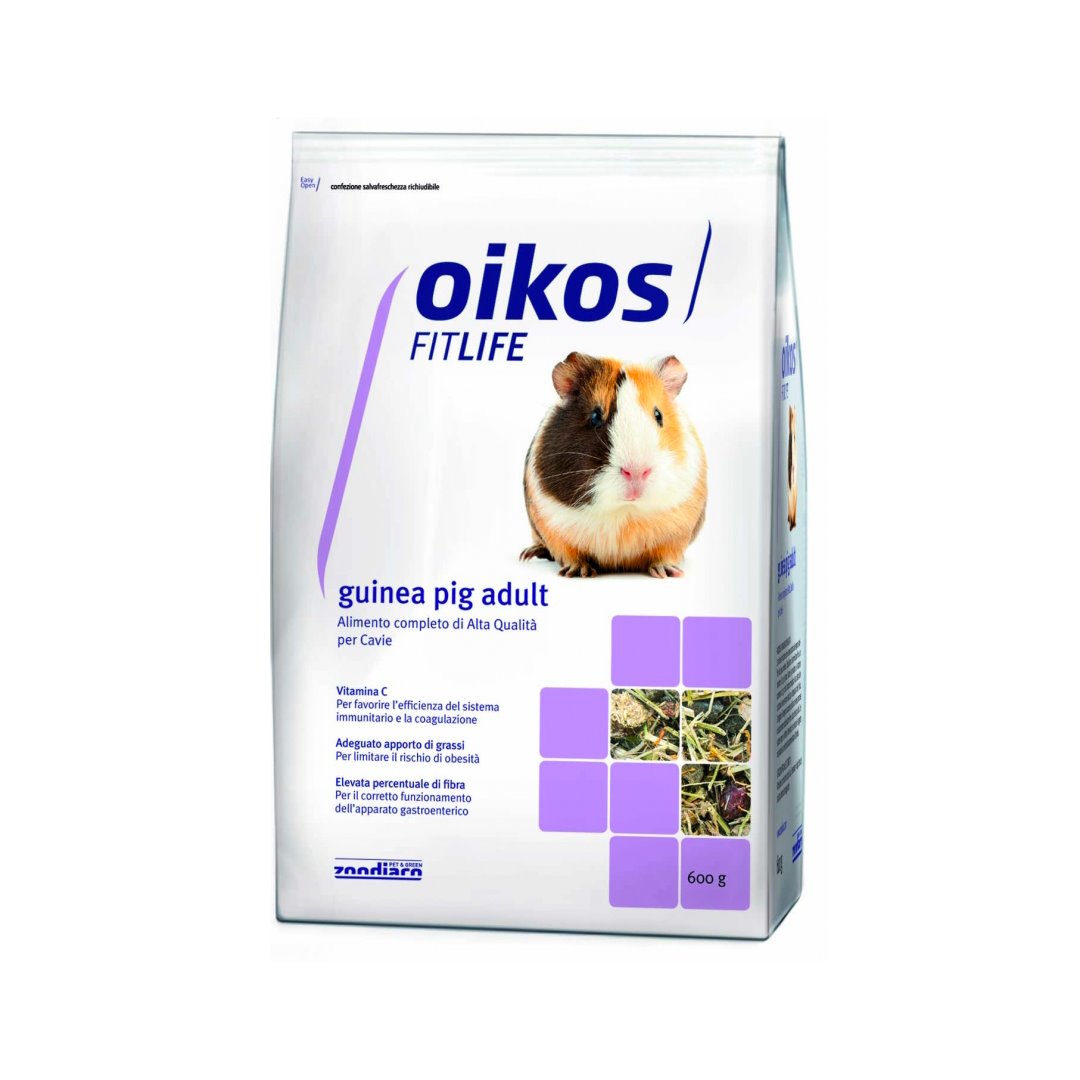 ALIMENTO COMPLETO PER CAVIE 600 GR Cibo per Roditori Oikos