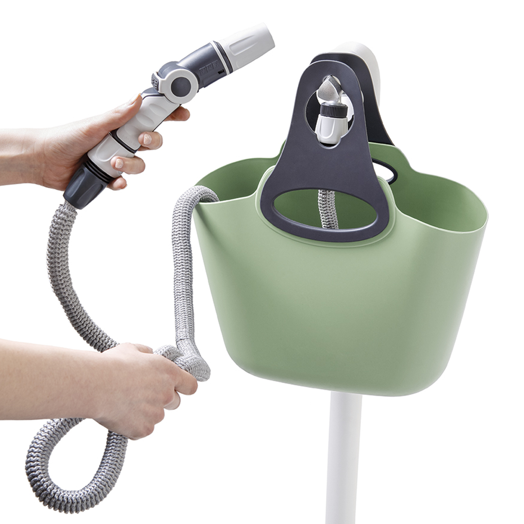 Aquapop Bunny 25 - Kit irrigazione giardino con ganci