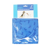 Asciugamano Rinfrescante per Cani e Gatti Colore Blu 78x59