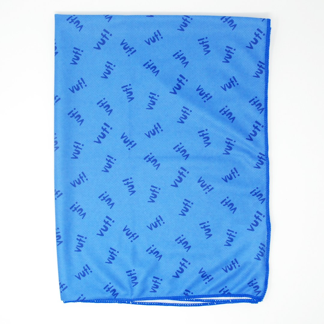 Asciugamano Rinfrescante per Cani e Gatti Colore Blu 78x59