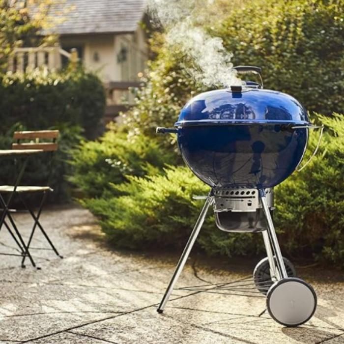 BARBECUE A CARBONE WEBER MASTER TOUCH GBS C-5750 OCEAN BLUE Barbecue a Carbone WEBER