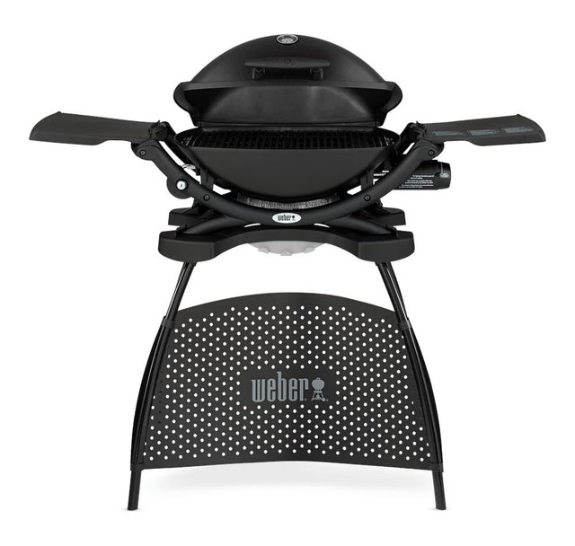 BARBECUE A GAS WEBER Q 2200 CON STAND, BLACK 54012429 Barbecue a Gas WEBER