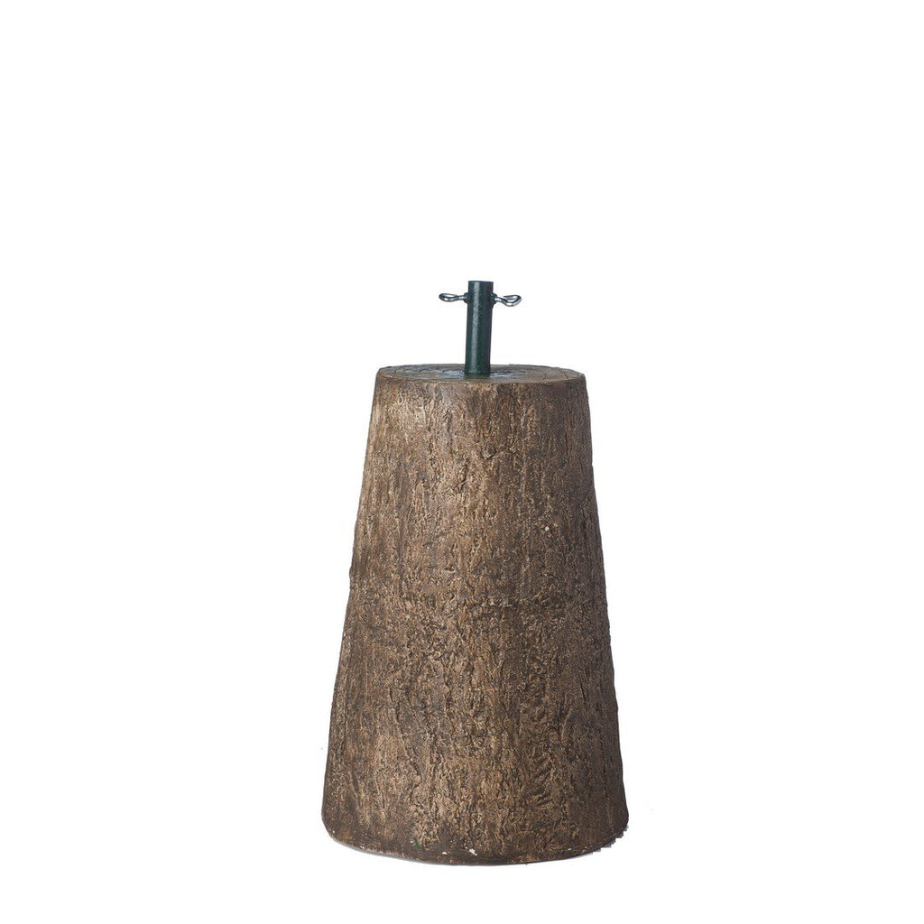 Base Albero di Natale effetto Tronco di Legno in Polyresina – BIA Home &  Garden