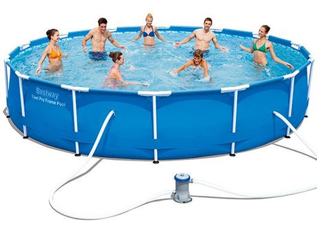 BESTWAY 56595 PISCINA FUORITERRA STEEL PRO FRAME 427 X 84 Piscine Bestway BESTWAY