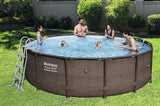 BESTWAY 56664 PISCINA FUORI TERRA STEEL DELUXE 427X107 Piscine Bestway BESTWAY