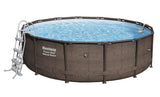BESTWAY 56664 PISCINA FUORI TERRA STEEL DELUXE 427X107 Piscine Bestway BESTWAY