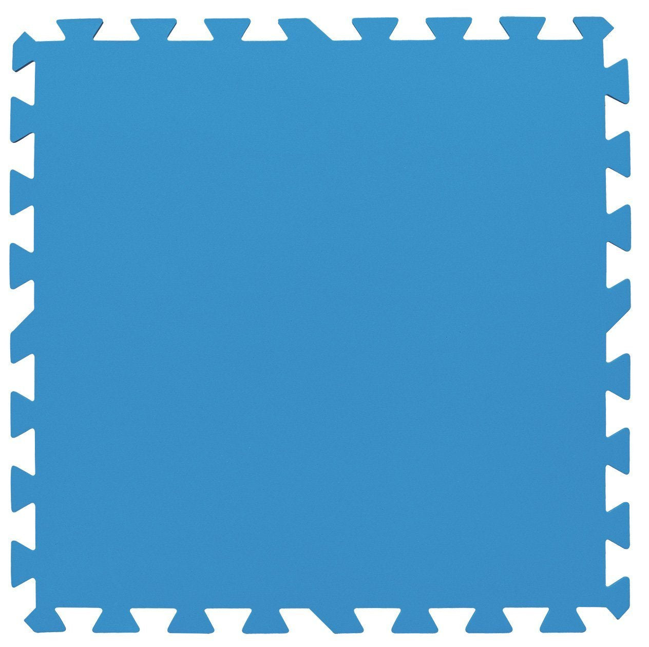 BESTWAY 58220 TAPPETINO BASE PER PISCINA FUORI TERRA BLU MORBIDO 50X50 Accessori per Piscine BESTWAY