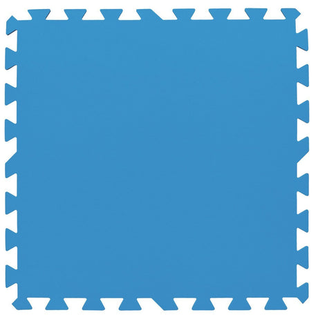 BESTWAY 58220 TAPPETINO BASE PER PISCINA FUORI TERRA BLU MORBIDO 50X50 Accessori per Piscine BESTWAY