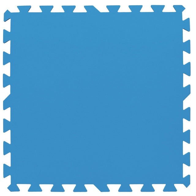 BESTWAY 58220 TAPPETINO BASE PER PISCINA FUORI TERRA BLU MORBIDO 50X50 Accessori per Piscine BESTWAY