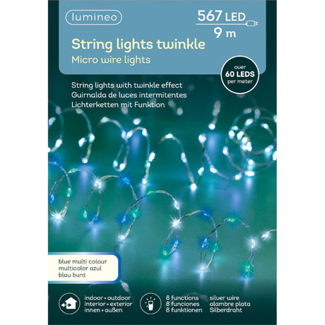 String Lights Twinkle 9 metri - Fili luminosi natalizi