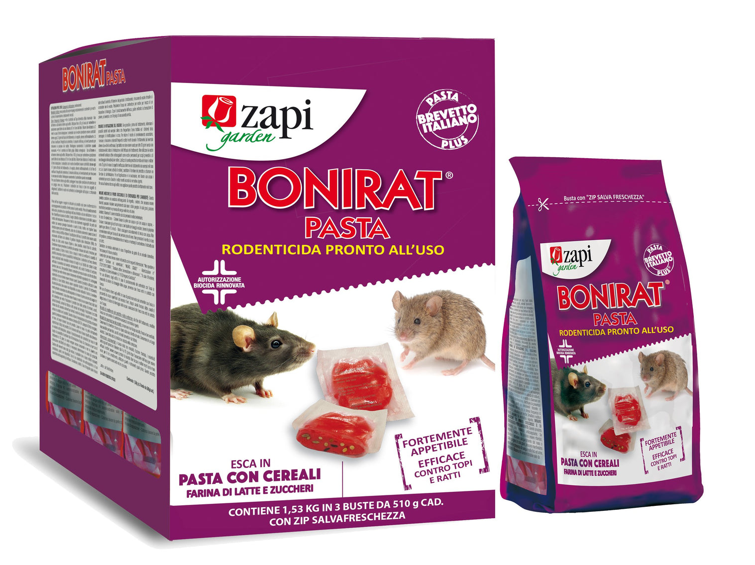 BONIRAT PASTA PLUS 150 GR Topicidi ZAPI