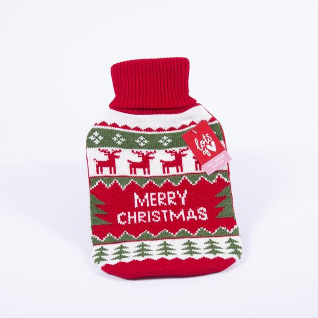 Borsa Acqua Calda 2LT Merry Christmas Oggettistica Garden Team