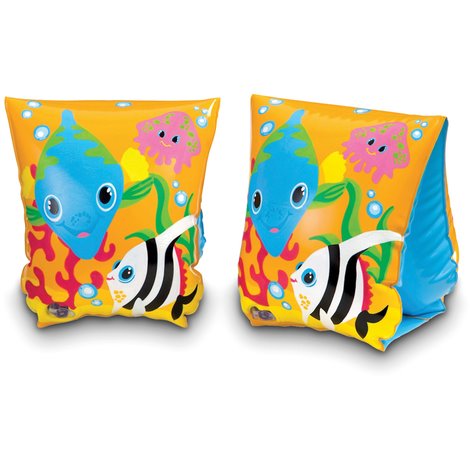 BRACCIOLI GONFIABILI FUN FISH 23X15 Gonfiabili Mare INTEX