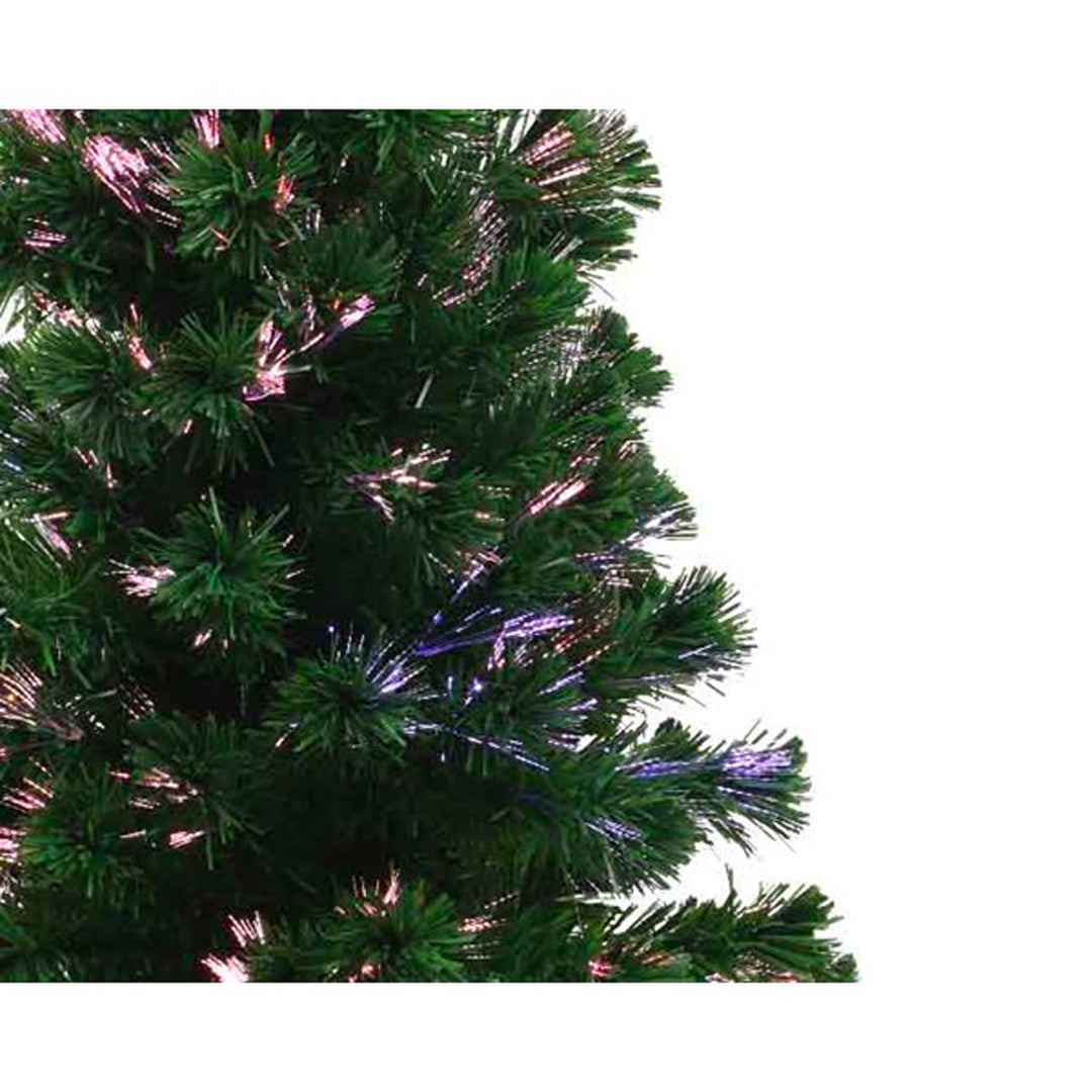 Burtley - Albero di Natale con luci fibra ottica