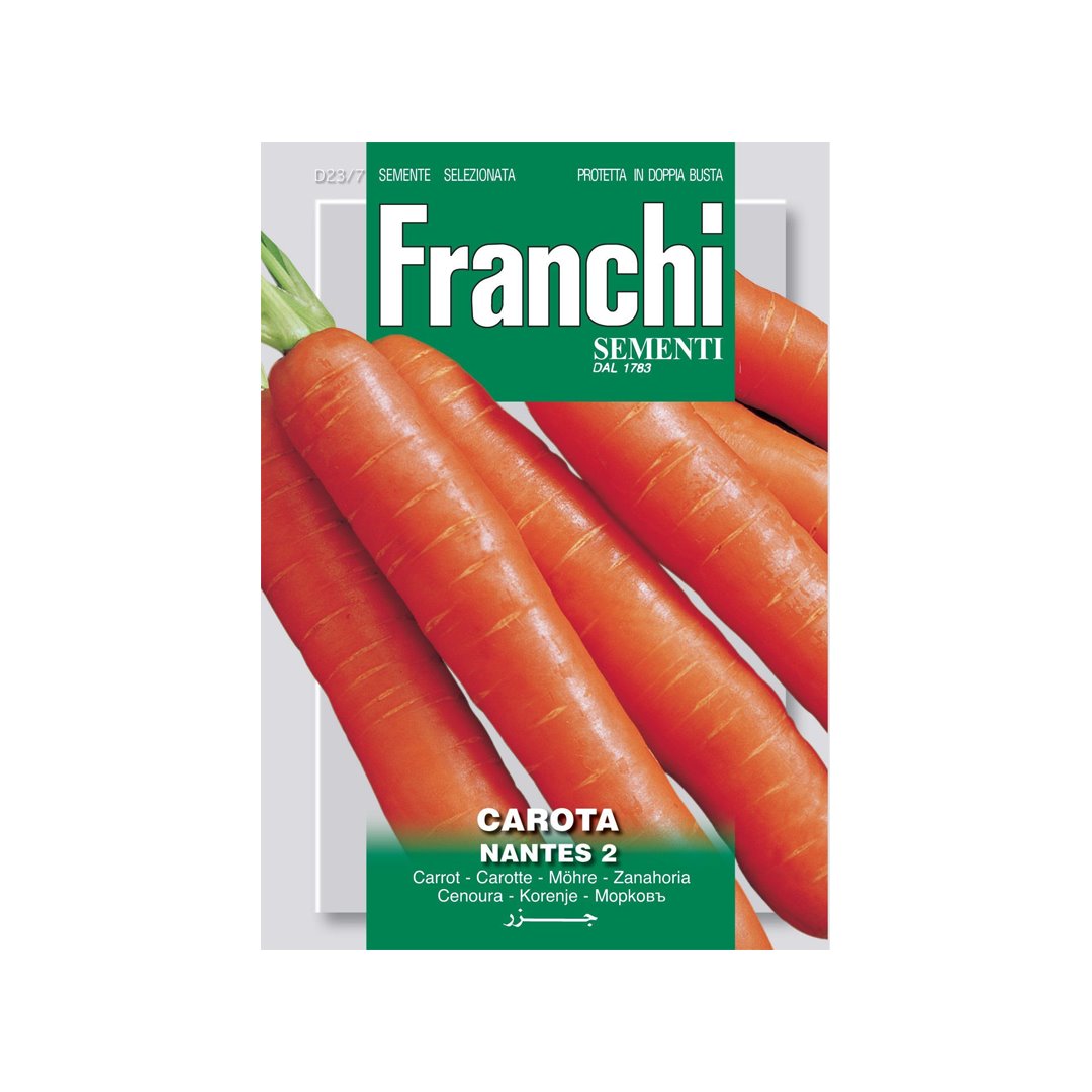 BUSTINA SEMENTI CAROTA NANTES Sementi Orto Franchi