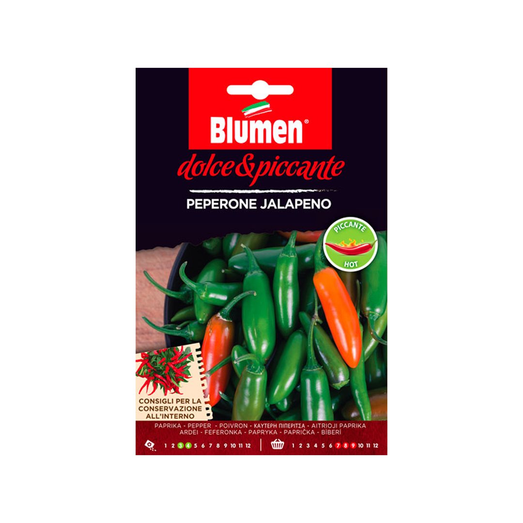 BUSTINA SEMENTI PEPERONE JALAPENO Sementi Orto Blumen