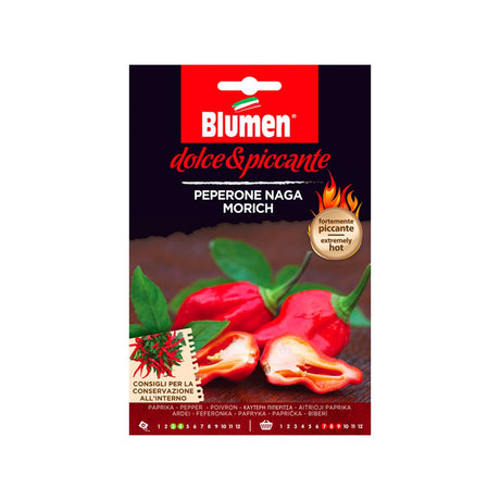 BUSTINA SEMENTI PEPERONE NAGA MORICH Sementi Orto Blumen