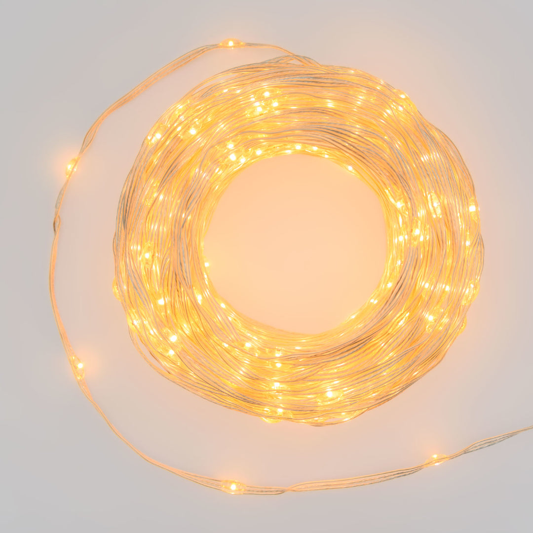 Catena Natalizia 400 Led - Luci di Natale a goccia