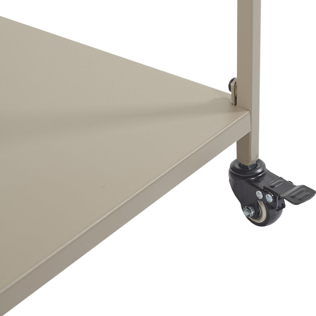 Carrello da giardino in ferro taupe Accessori Sdraio Garden Team
