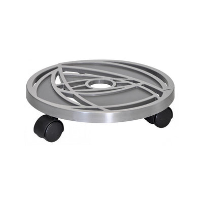 CARRELLO SPOSTAVASO IN ALLUMINIO CON RUOTE 29,5 CM Portavaso in Ferro Wagner