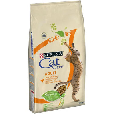 CAT CHOW ADULT POLLO 10KG XE Cibo per Gatti PURINA