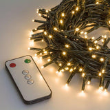 Catena 400 MiniLED con Telecomando e 8 giochi di luce Luci Albero di Natale LOTTI