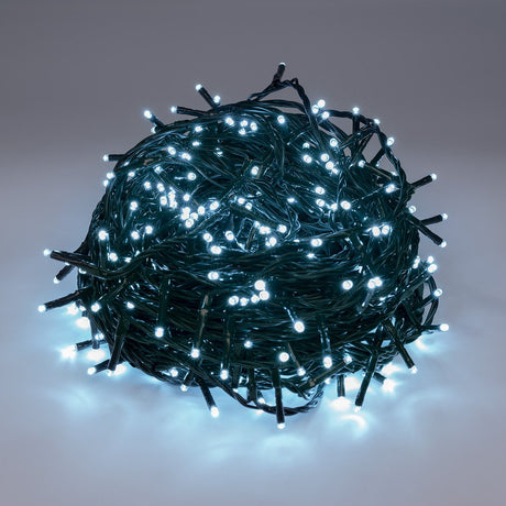 Catena Luci di Natale Miniled TLG 3 mm Con 8 Giochi di Luce Luci Albero di Natale Garden Team