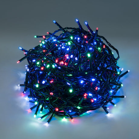 Catena Luci di Natale Miniled TLG 3 mm Con 8 Giochi di Luce Luci Albero di Natale Garden Team